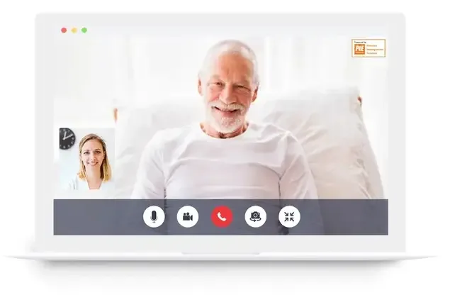 PtEverywhere telehealth video conferencing call